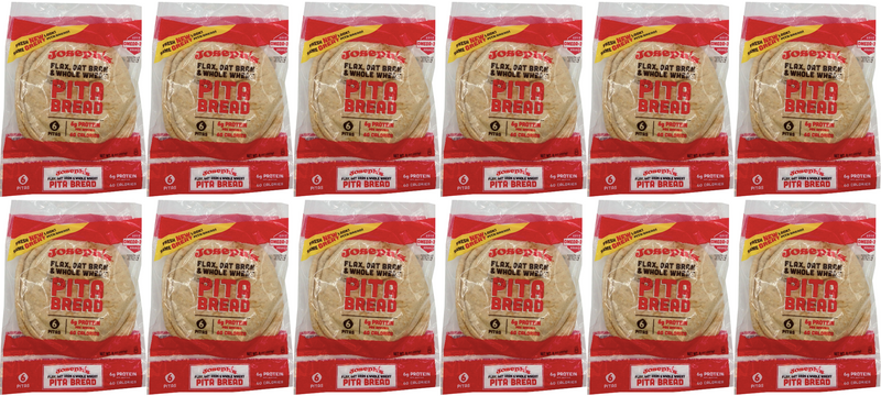 Joseph's Bakery Flax Oat Bran & Whole Wheat Pita Bread