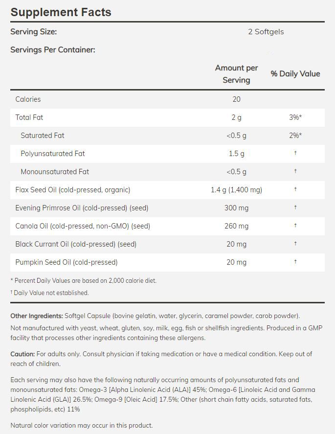 NOW Omega 3-6-9