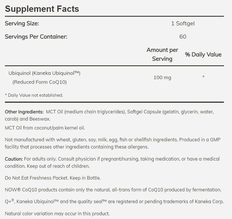 NOW Ubiquinol