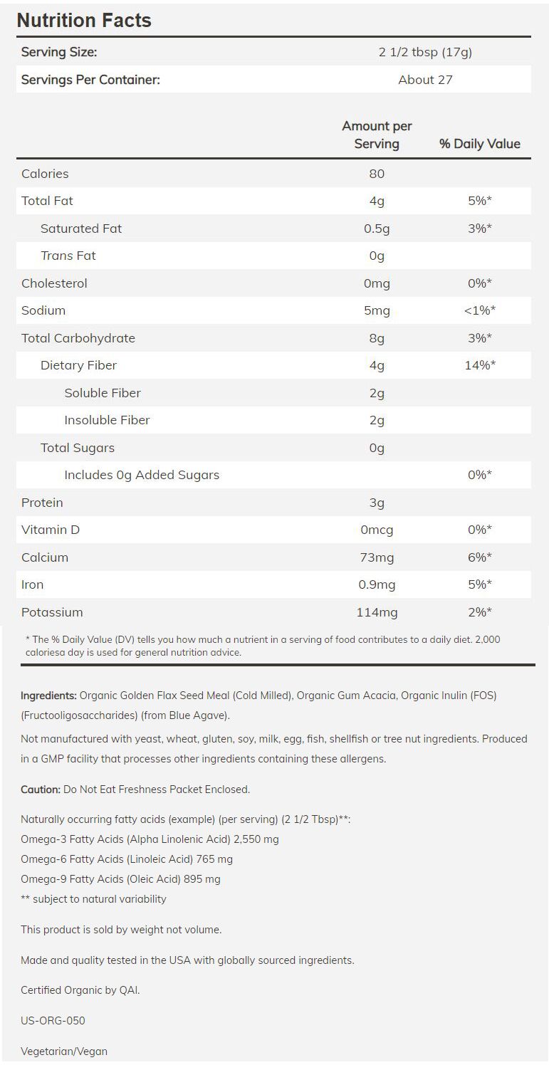 NOW Fiber-3 16 oz 