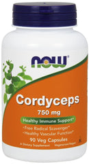 NOW Cordyceps 90 veg capsules 