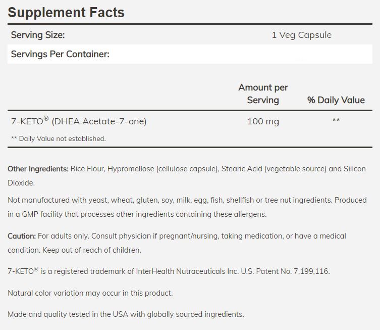 NOW 7-KETO