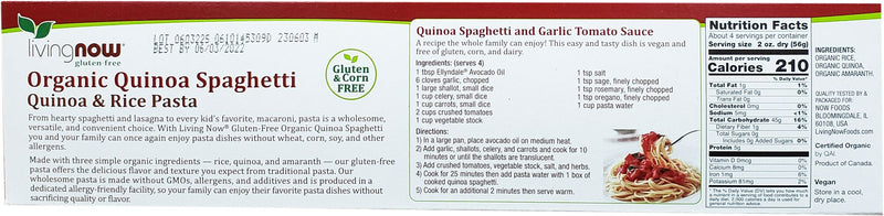 NOW Quinoa Pasta