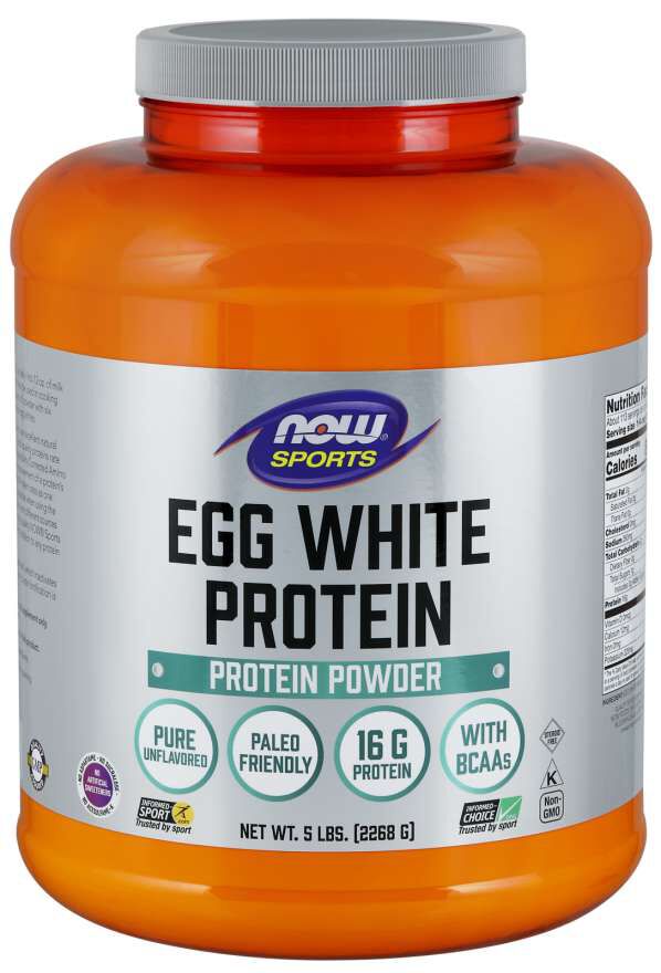 NOW Egg White Protein Powder