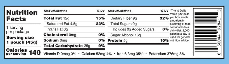 Snack House Daddies Sugar Free Chocolate Candy with Peanuts, 45g(1.59 oz) bag