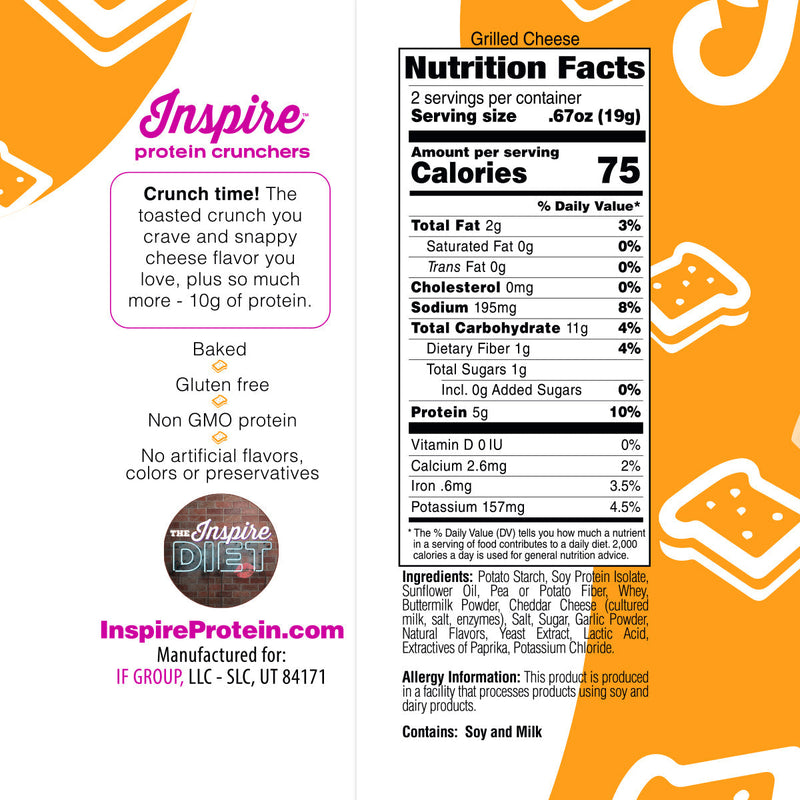 Inspire Protein Crunchers by Bariatric Eating