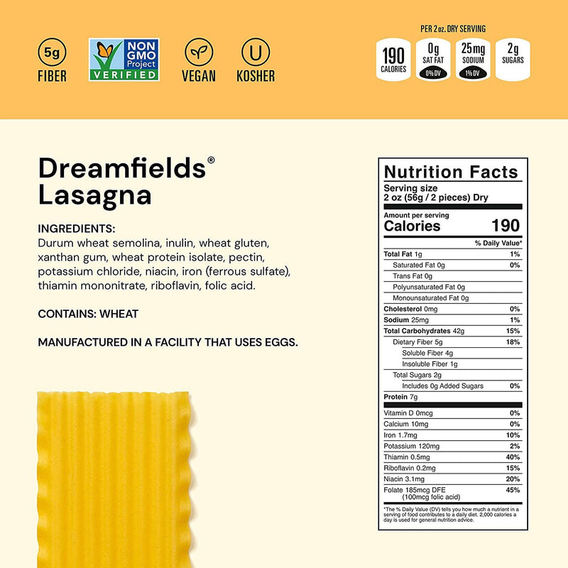 Dreamfields Pasta