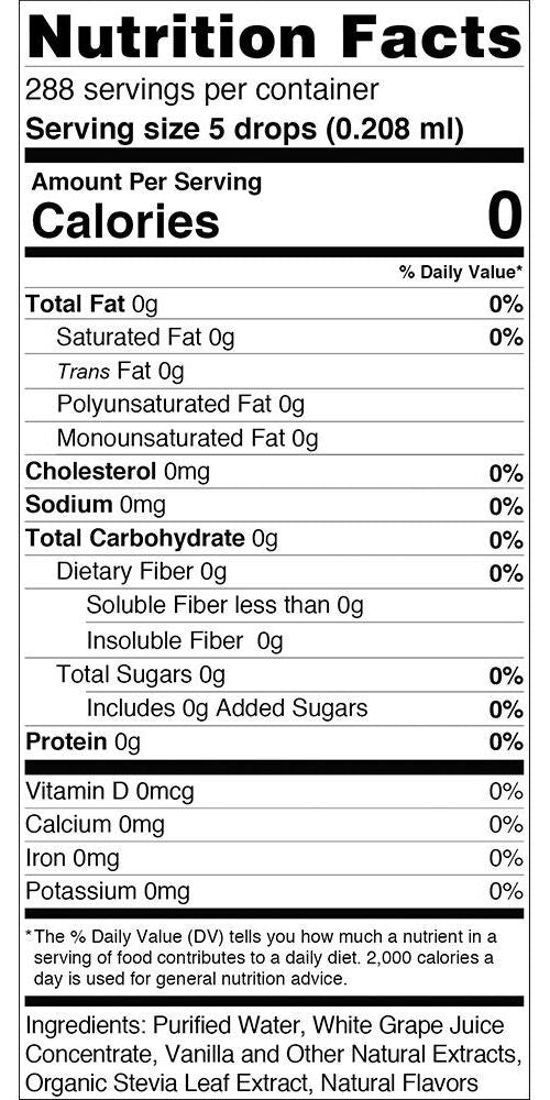 SweetLeaf Sweet Drops Flavored Stevia Sweetener