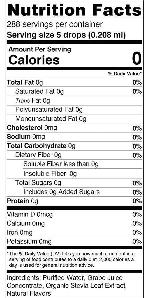 SweetLeaf Sweet Drops Flavored Stevia Sweetener