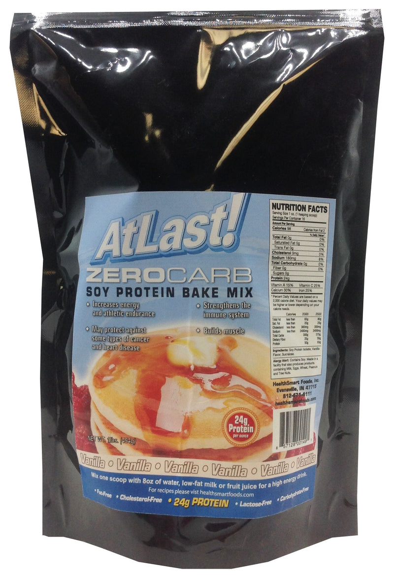 Healthsmart AtLast! Zerocarb Soy Protein Bake Mix