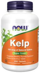 NOW Kelp 150 mcg 200 Tablets
