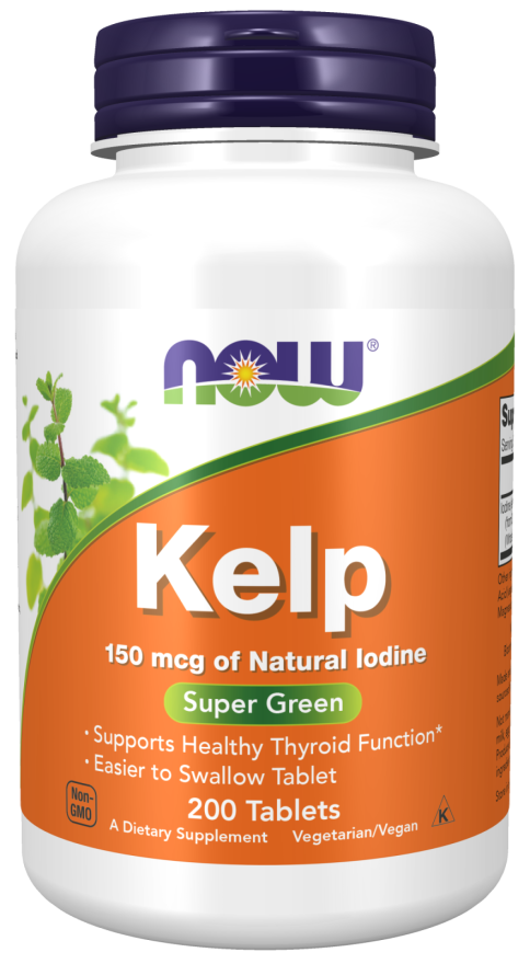 NOW Kelp 150 mcg 200 Tablets