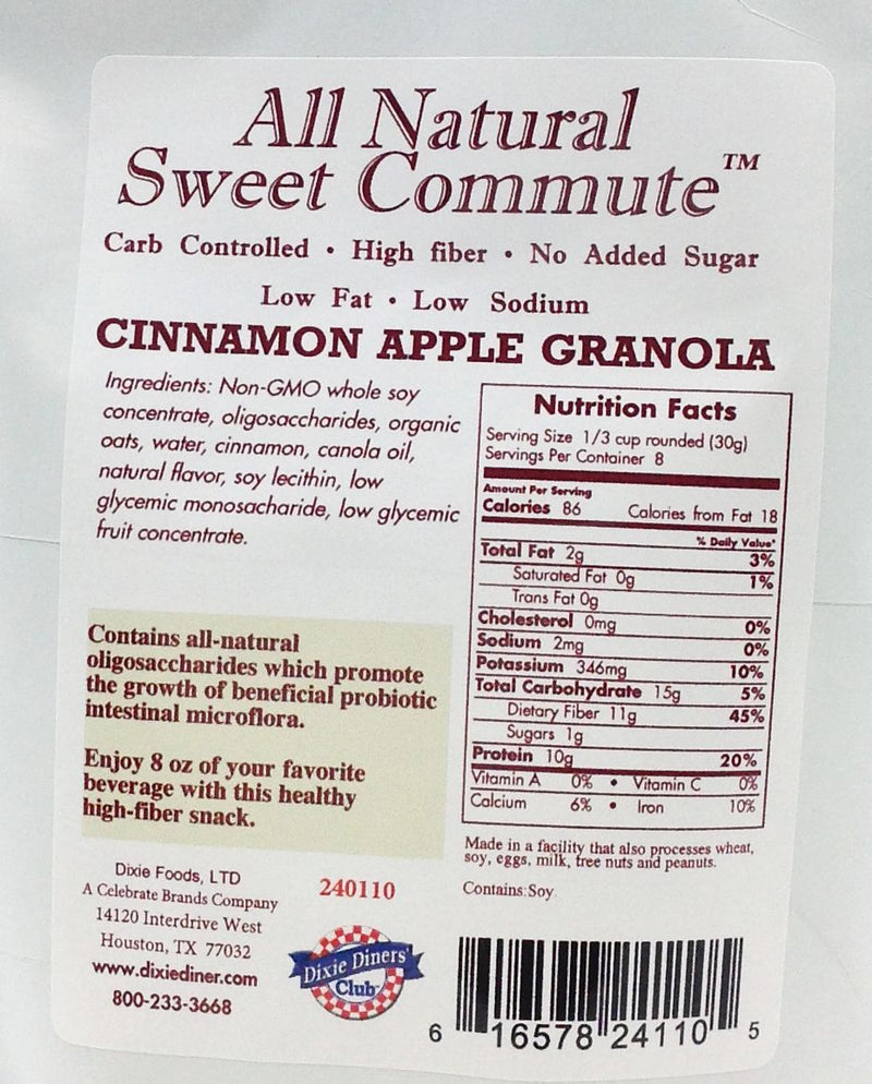 Dixie USA Carb Controlled Granola