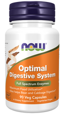 NOW Optimal Digestive System 90 Veg Capsules