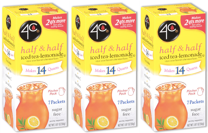 4C Sugar Free Drink Mix Pitcher Pack (7 Packets) 