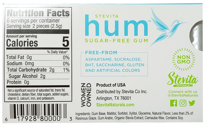 Stevita Hum Sugar Free Gum