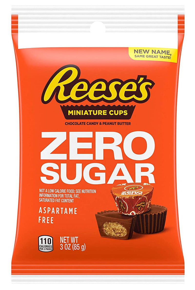 Hershey's Zero Sugar Reese's Minature Peanut Butter Cups