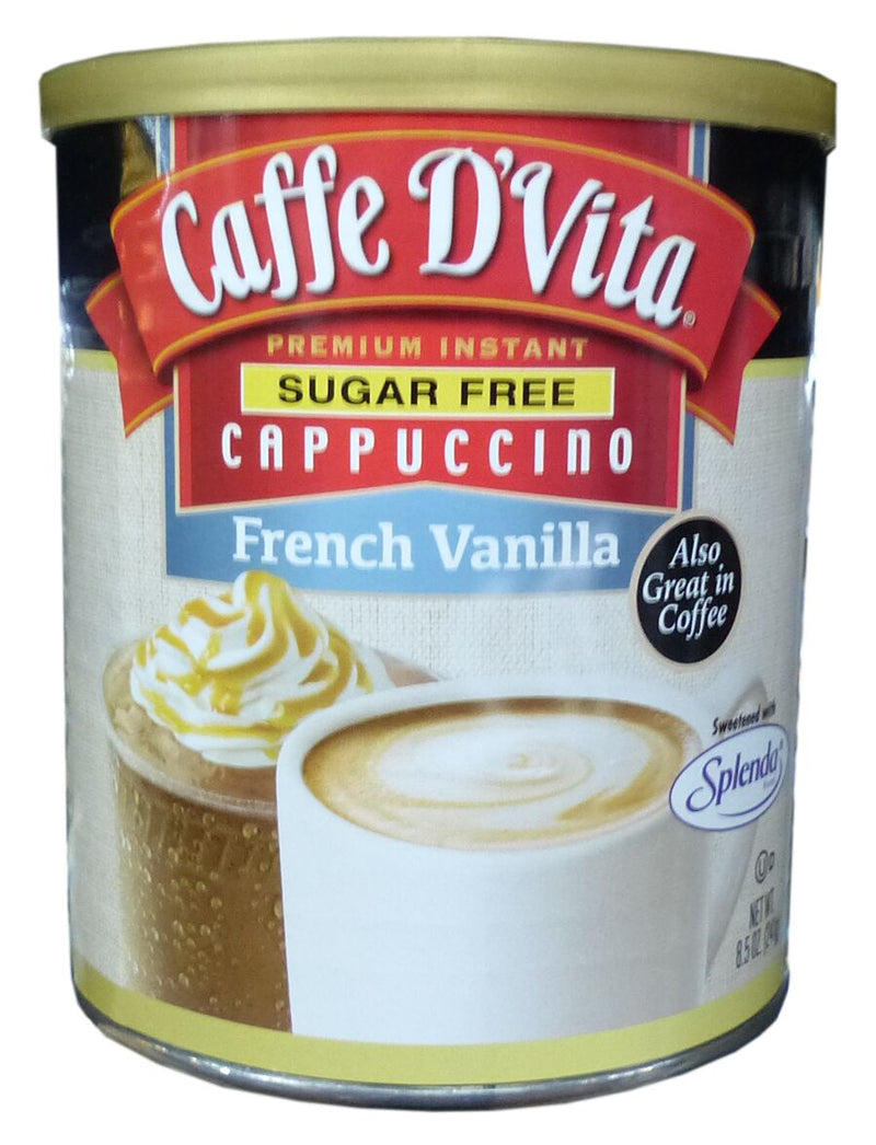 Caffe D'Vita Sugar Free Premium Instant Cappuccino