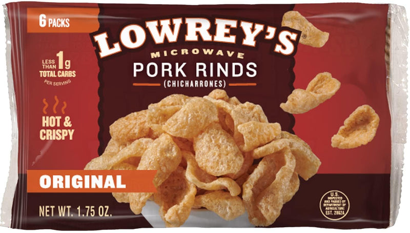 Lowrey's Bacon Curls Microwave Pork Rinds 