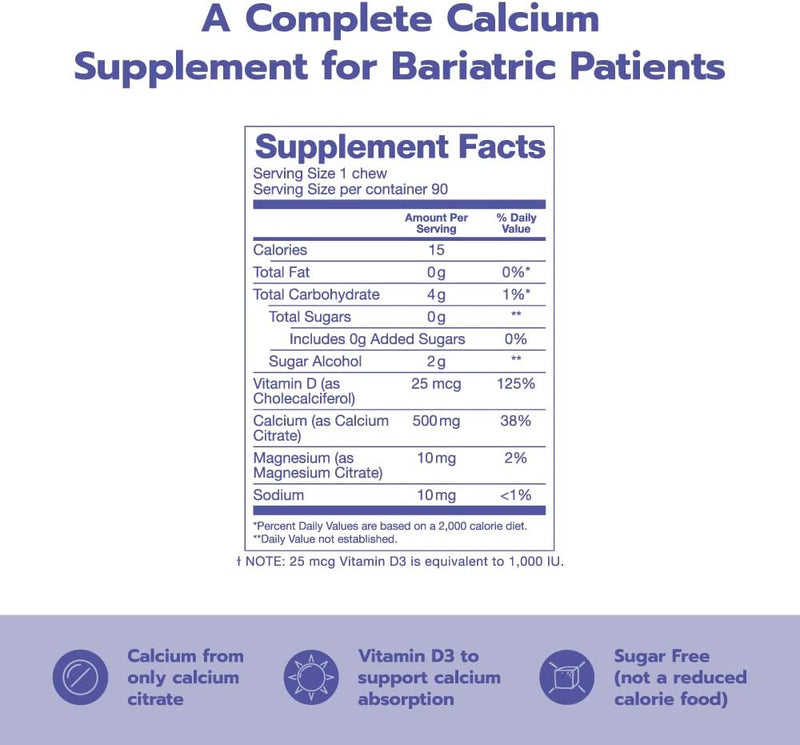 BariBursts Calcium Citrate by Bari Life - Watermelon 