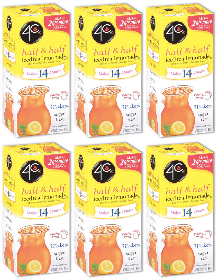 4C Sugar Free Drink Mix Pitcher Pack (7 Packets) 