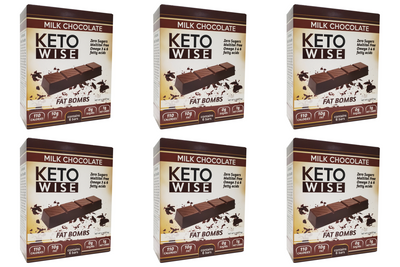 Healthsmart Keto Wise Solid Chocolate Fat Bombs 