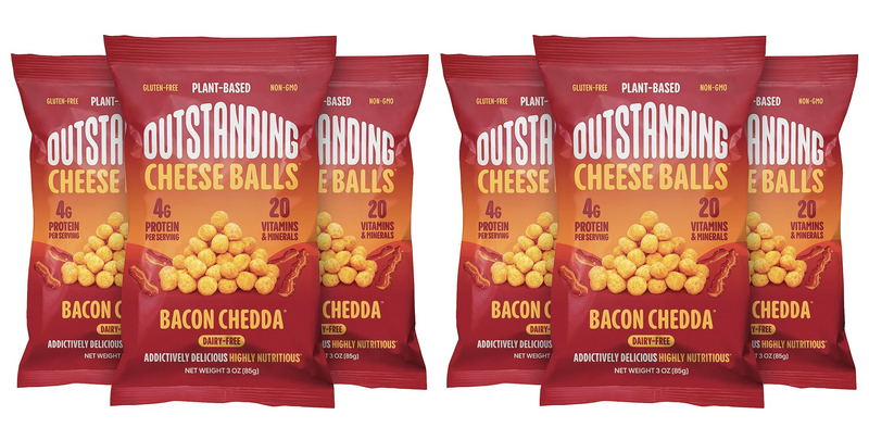 Cheese Balls by Outstanding Foods - Plant Based & Dairy-Free! 