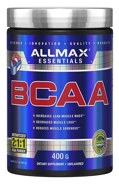 AllMax Nutrition BCAA Powder (CLEARANCE: Best by October 30, 2024).