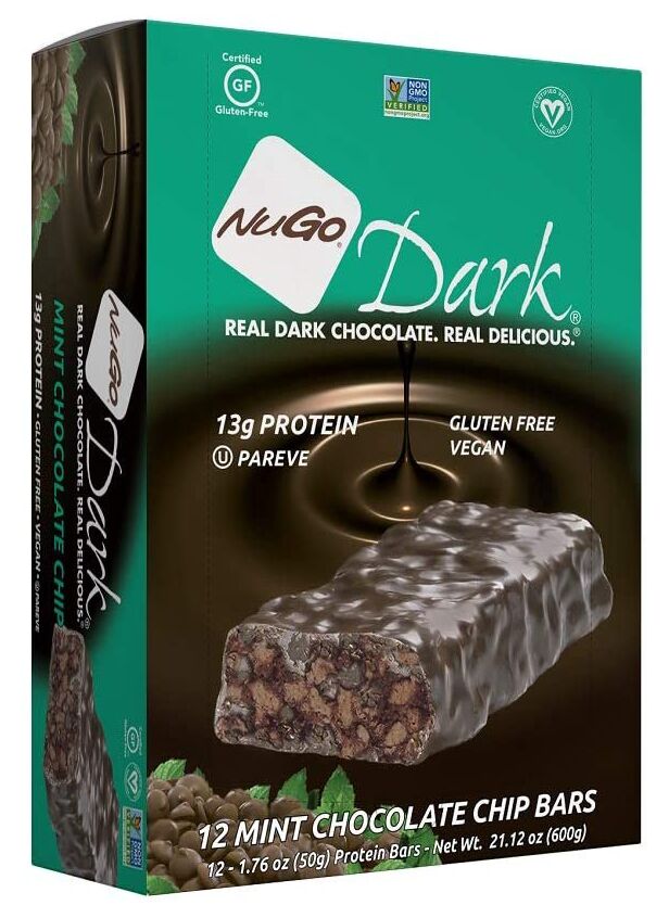 NuGo Dark Bars, 12 Bars