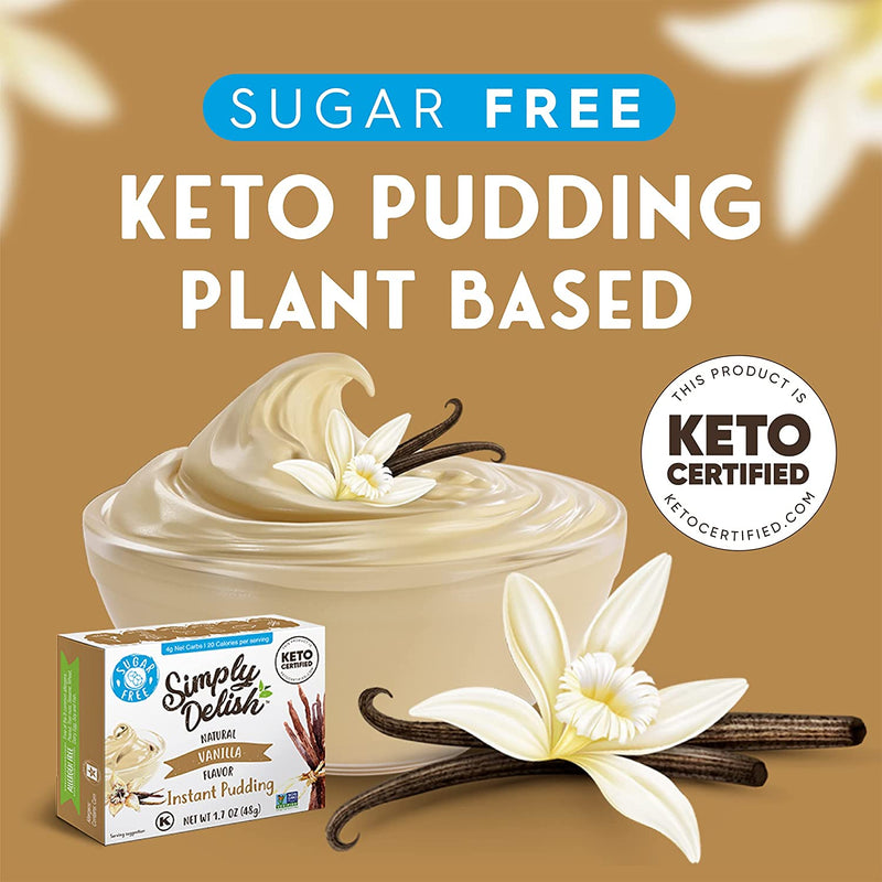 Simply Delish Sugar Free Pudding, Instant