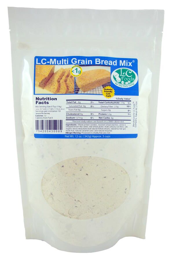 LC Foods Multi Grain Bread Mix 12 oz. 