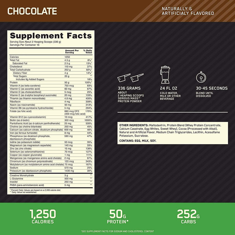 Optimum Nutrition Serious Mass