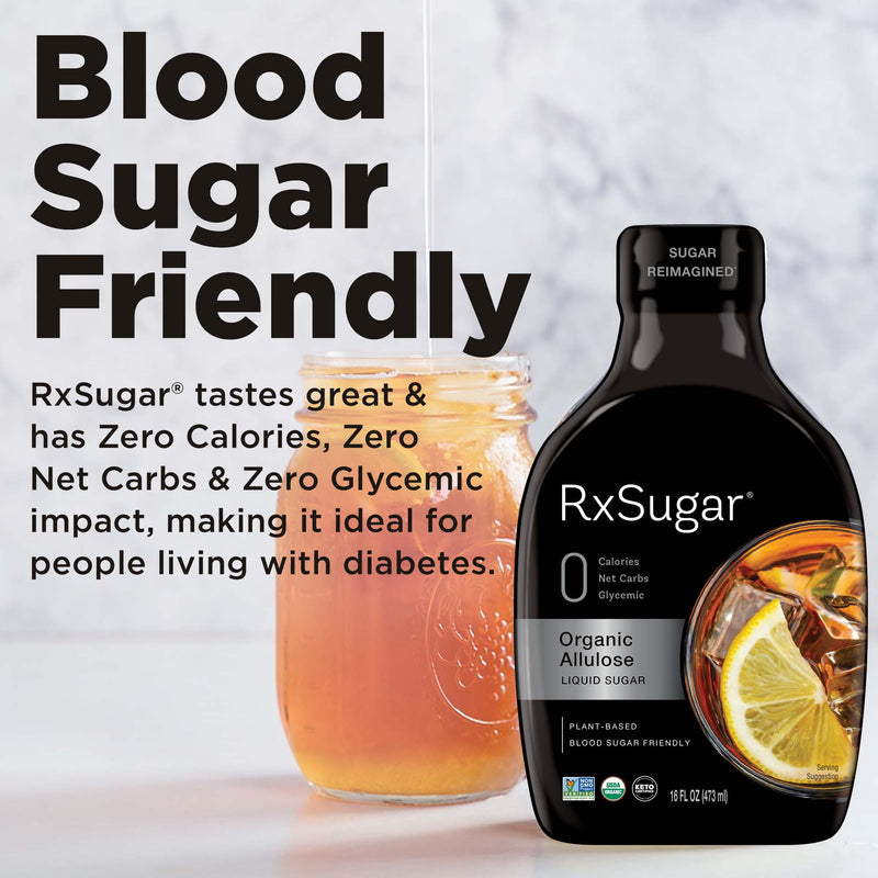 RxSugar Organic Liquid Sugar 16 oz 