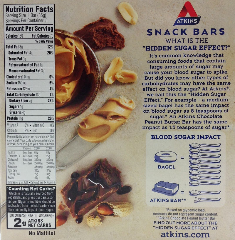 Atkins Nutritionals Snack Bars