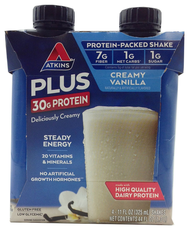 Atkins Nutritionals Plus Protein & Fiber Ready-to-Drink Shakes