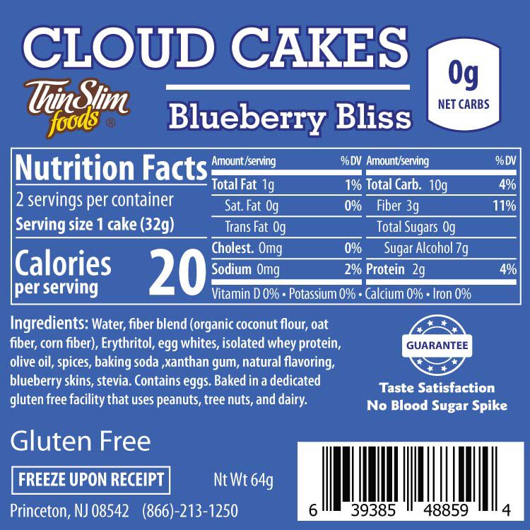 ThinSlim Foods Cloud Cakes