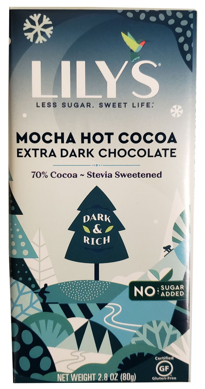 Lily's Sweets No Sugar Added 70% Extra Dark Chocolate Bars