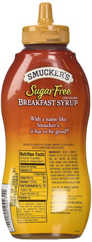 Smuckers Sugar Free Breakfast Syrup 14.5 fl oz. 
