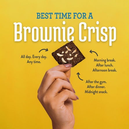 Bantastic Brownie Thin Crisps Snack by Natural Heaven - Coconut 