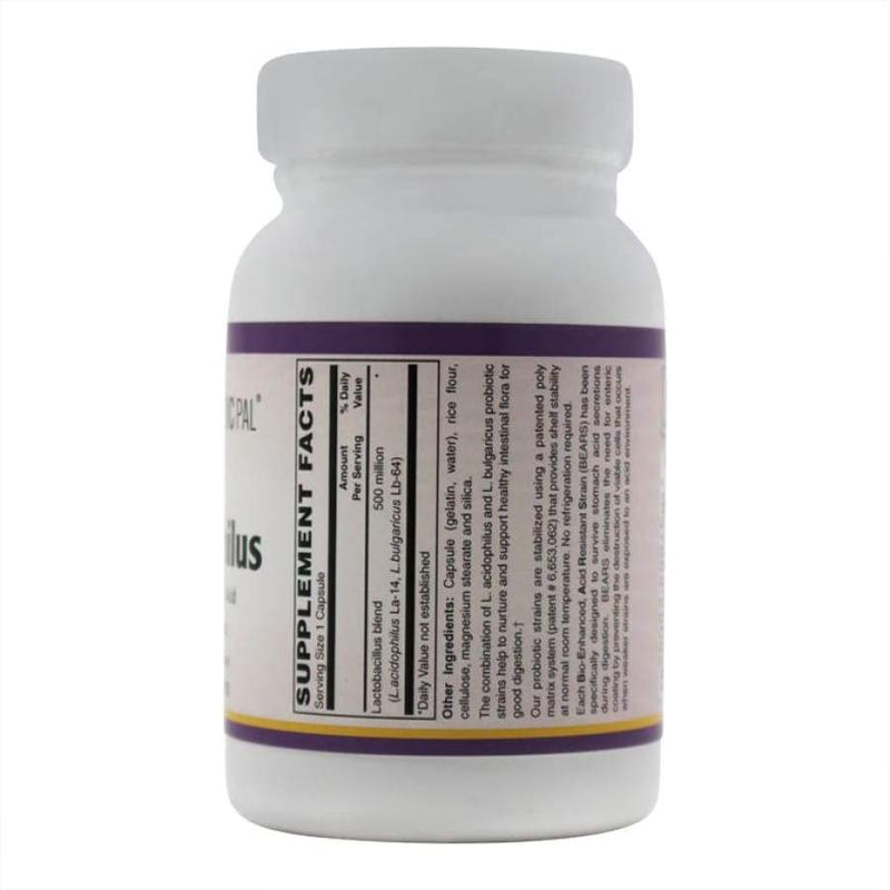 BariatricPal Prebiotic & Probiotic Acidophilus 500 Million CFU Capsules (100 caps)