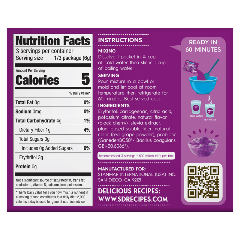 Simply Delish/Simply Desserts Sugar Free Jel Dessert