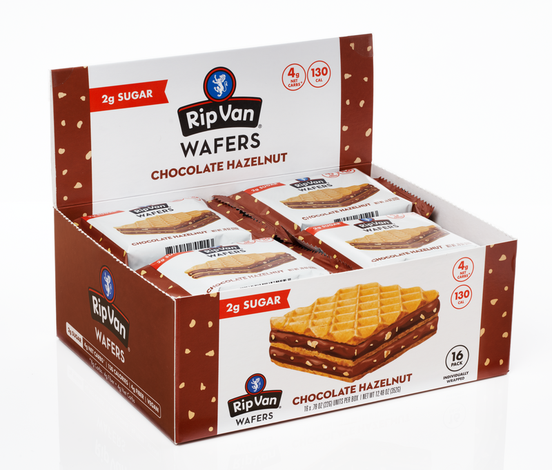 Wafer Snacks by Rip Van - Chocolate Hazelnut 