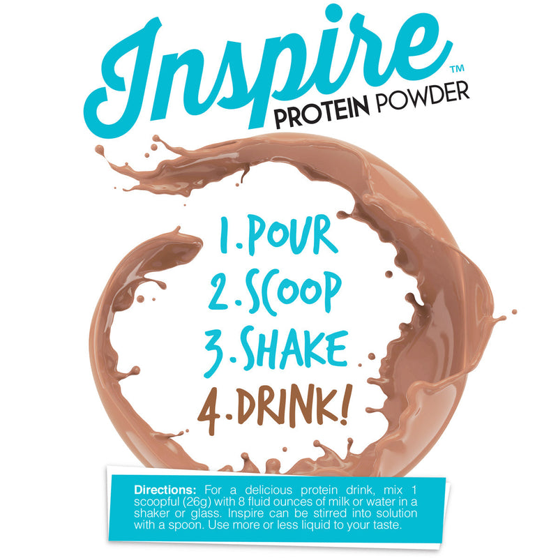 Inspire Dutch Chocolate Cake Protein Powder by Bariatric Eating