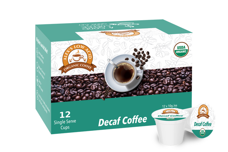 Alex's Low Acid Organic Coffee™ K-Cups - Decaf