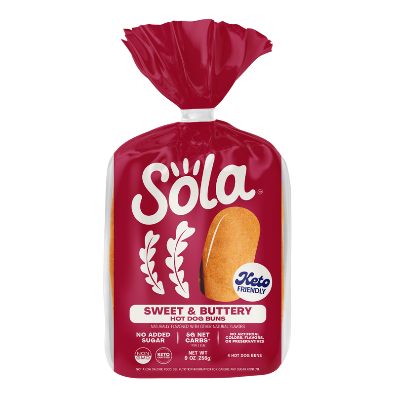 Sola Hot Dog Buns 