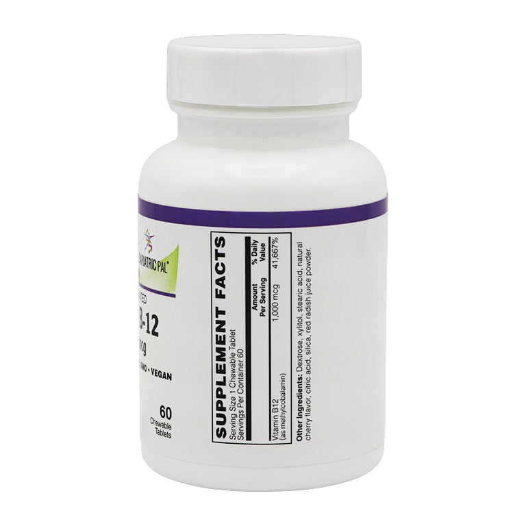 Coenzymated 1,000mcg Methyl B-12 by BariatricPal 