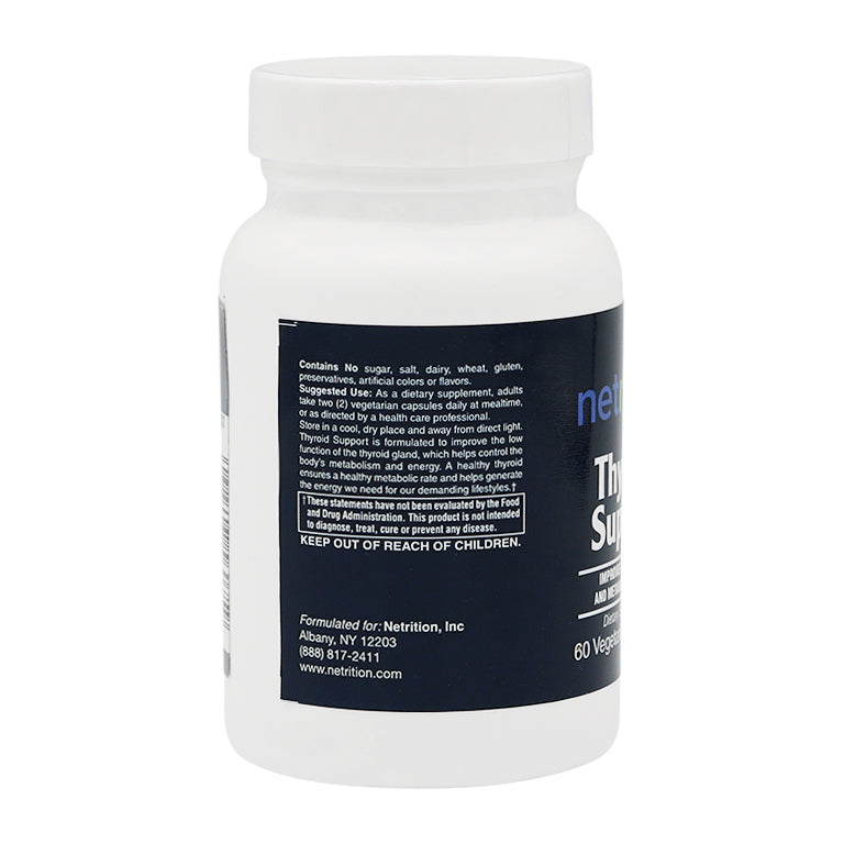 Thyroid Support Vcaps 60's by Netrition