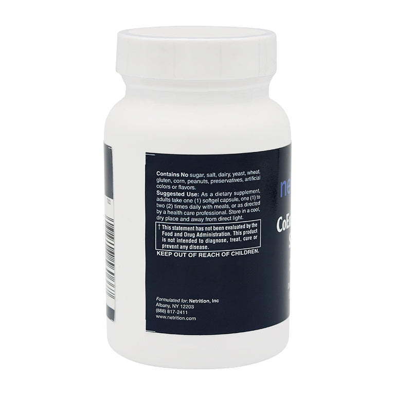 CoQ10 200Mg Softgels 60's by Netrition