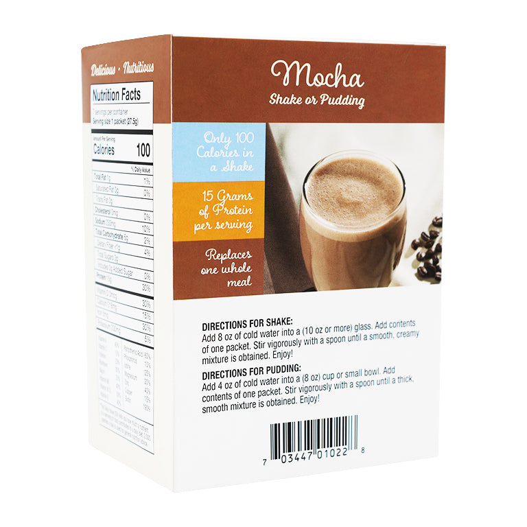 BariatricPal 15g Protein Shake or Pudding - Mocha