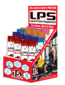 LPS Sugar Free® Collagen & Whey Liquid Protein Supplement by Nutritional Designs 1 oz Packets Variety Pack - 30 Count 